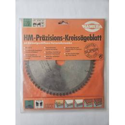 Tarcza pilarska HM precyzyjna Hawera Super 220 x 30 mm 64Z