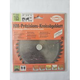 Tarcza pilarska HM Hawera 165 x 20 mm 36Z