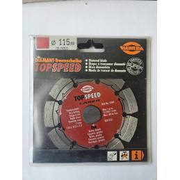 Tarcza diamentowa Hawera TOPSPEED Super do cięcia na sucho 115 x 22,2 mm