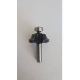 Frez HM profilowy Hawera 31,7 mm R4 chwyt 8 mm