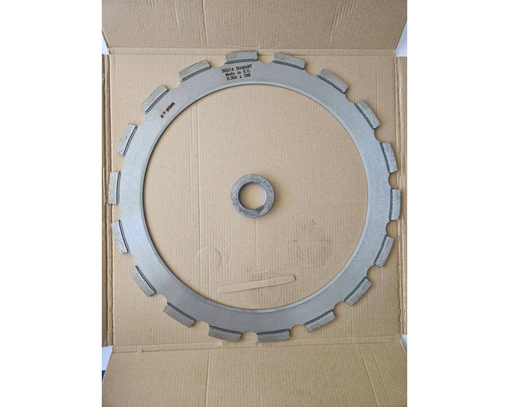 Tarcza diamentowa pierścieniowa 350x25,4x2,8x8
