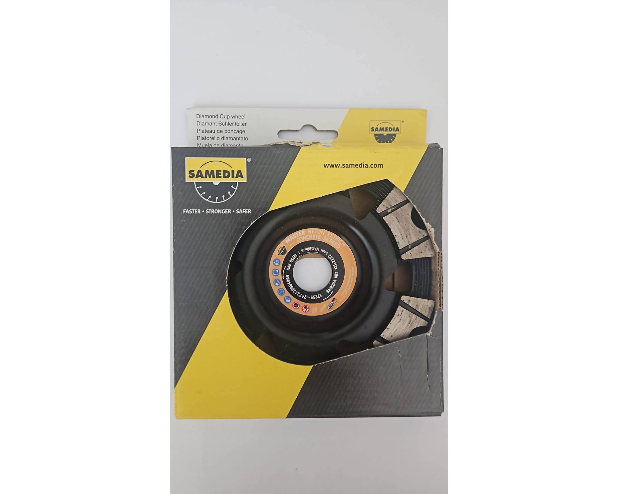 Samedia UBX 125 x 22,23 mm tarcza do betonu