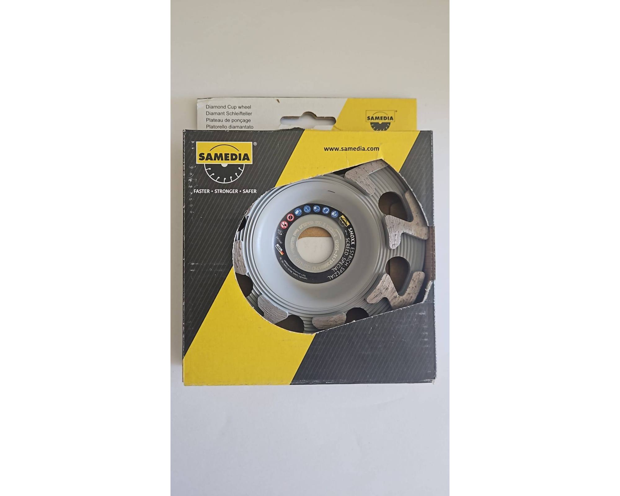 Samedia SHOXX Z AH5 125 x 22,23 mm tarcza do jastrychu i kleju