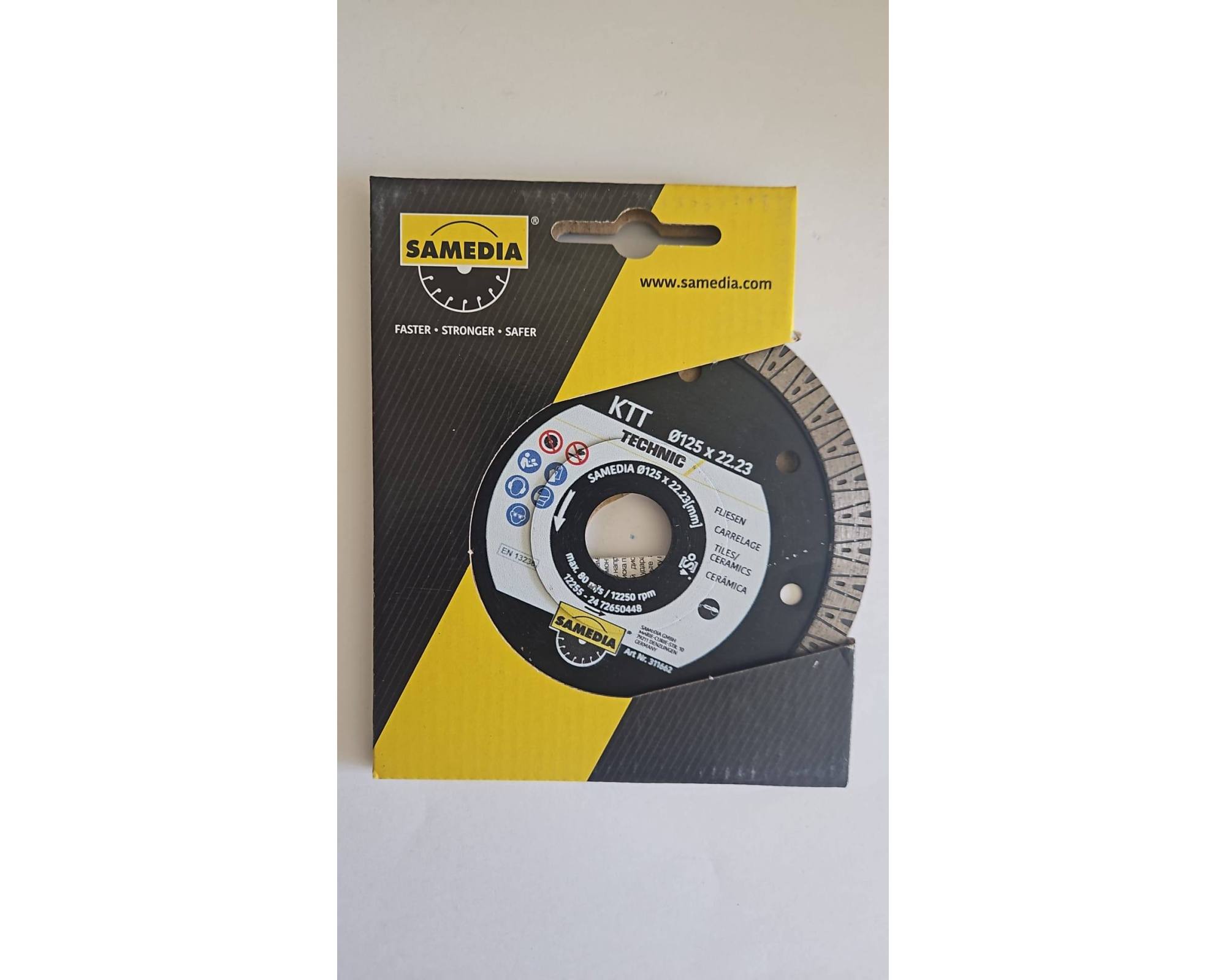 Samedia KTT Technic 125 x 22,23 mm tarcza do cięcia płytek
