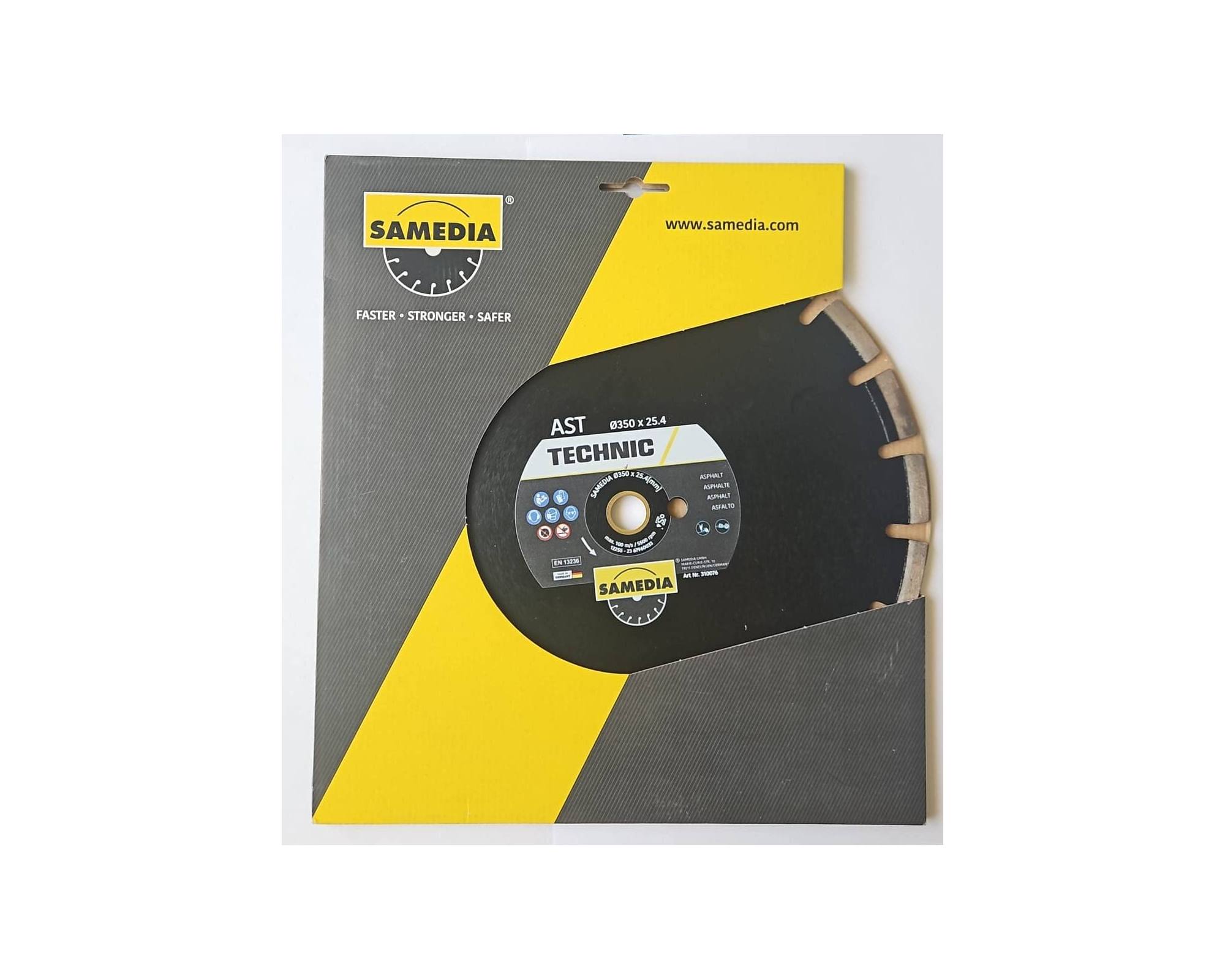 Samedia AST Technic 350 x 25,4/20 mm tarcza do cięcia asfaltu