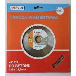 ProfiCut 442322 230 x 22,2 mm tarcza diamentowa do betonu