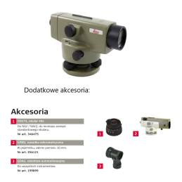 Niwelator optyczny NAK2 (360 stopni)-Precyzja niwelacji