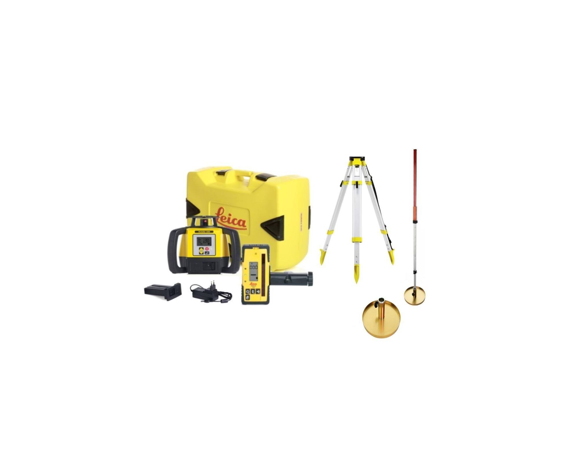 Niwelator laserowy RUGBY 680 - ZESTAW 2