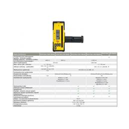 Niwelator laserowy RUGBY 610 ZESTAW 1