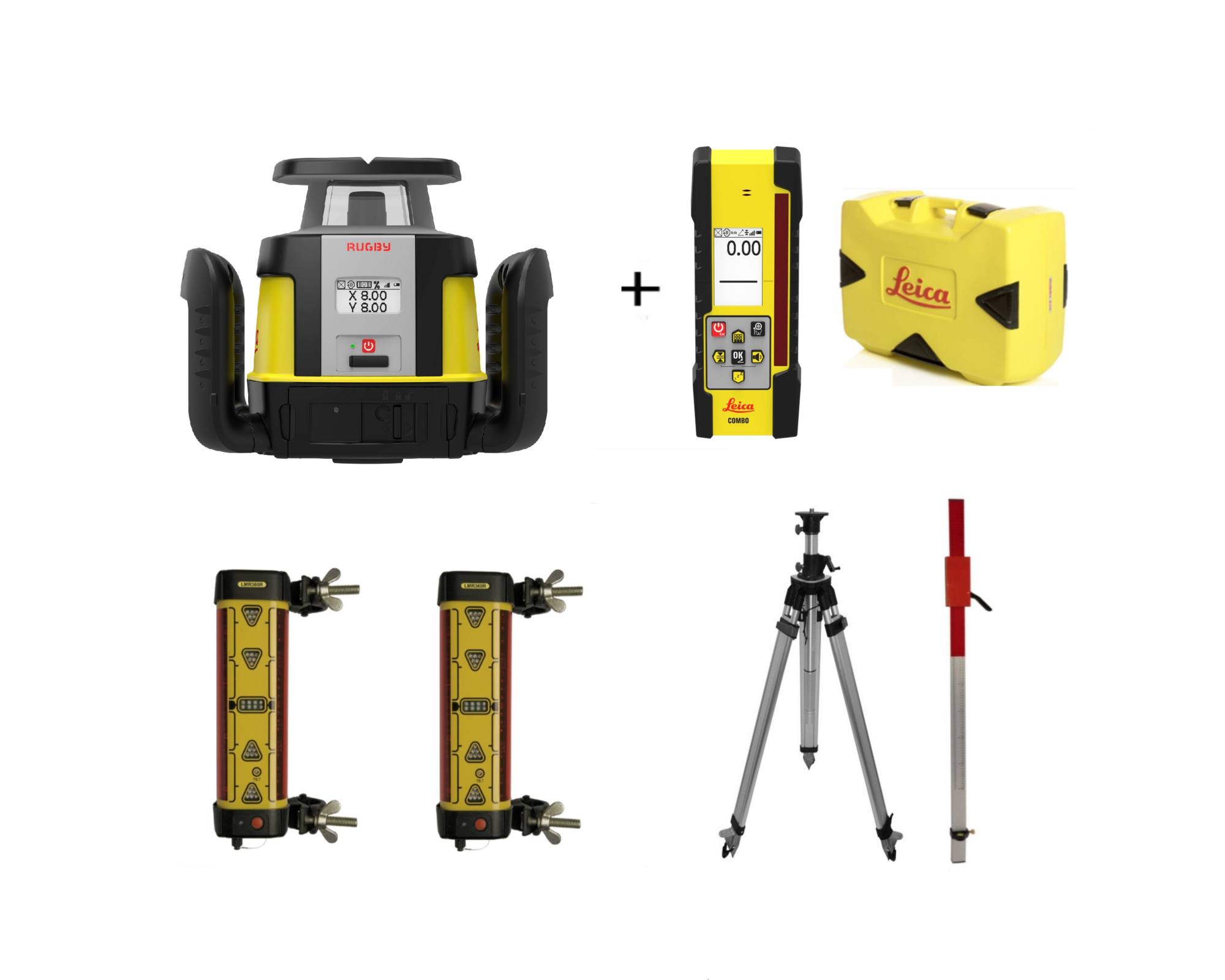 System 1D na spycharke: Laser CLH400-Zestaw 4