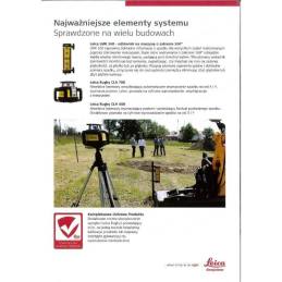 System 1D na koparke: Laser CLA550-Zestaw 3
