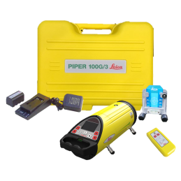 Niwelator - Laser rurowy Leica PIPER 100G ( wiązka zielona) do układania rur kanalizacyjnych