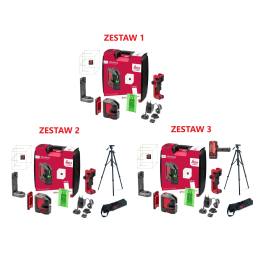 Laser krzyżowy Lino L2G (wiązka zielona)-ZESTAW 3