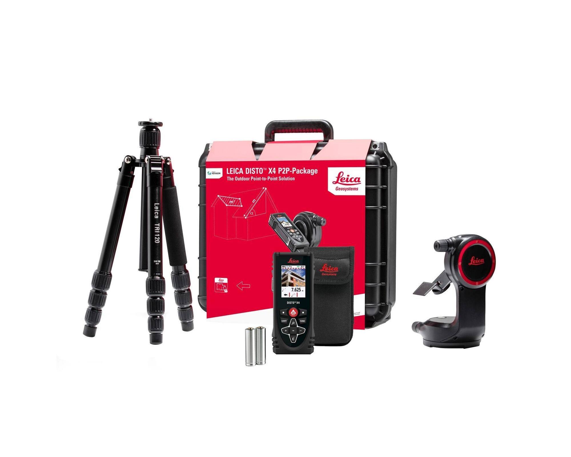 Dalmierz laserowy Disto X4 Pro-Pack,Pomiar P2P