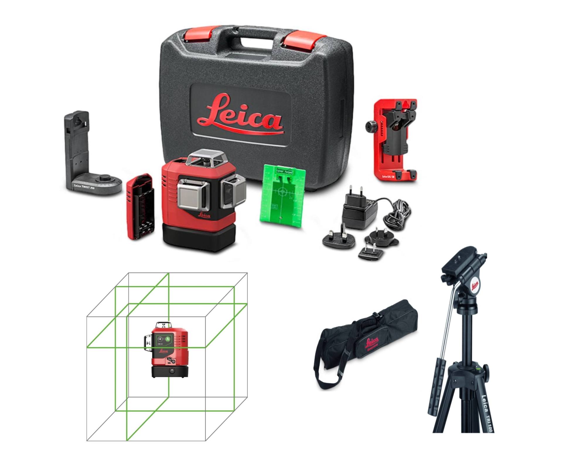 Laser krzyżowy Lino L6G-1 SET+Statyw TRI105