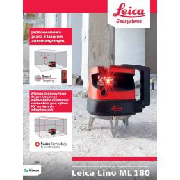 Laser krzyżowy Leica ML180 + detektor XCR