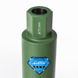 Bycon, korona diamentowa do betonu Super SHARK 72 mm x 450 mm 1 1/4"