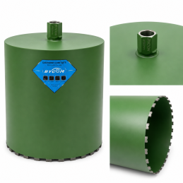 Bycon, korona diamentowa do betonu Super SHARK 500 mm x 450 mm 1 1/4"