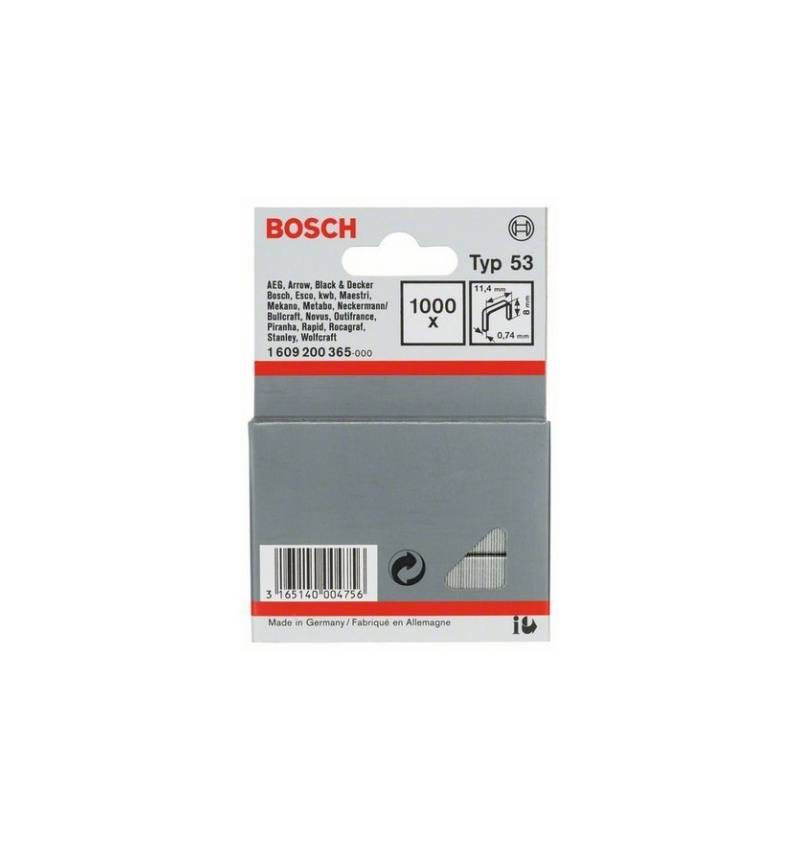 Zszywki Bosch typ 53, 8 mm 1000 szt